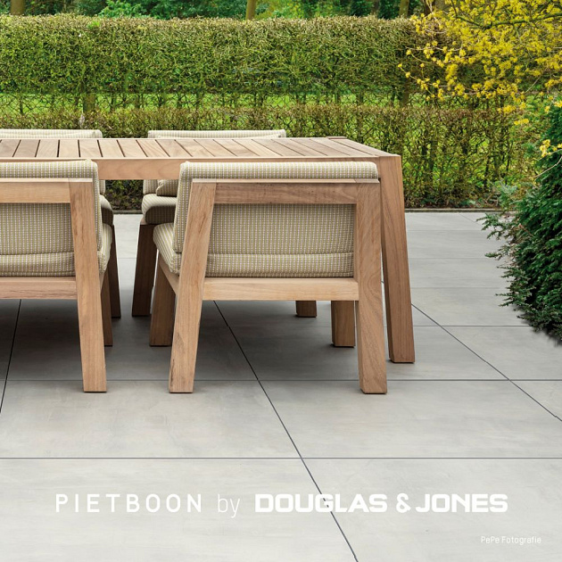 Piet Boon Outdoor 90x90x3 cm Concrete Smoke