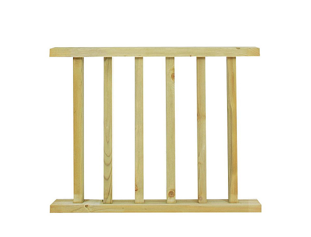 Countryhek Excellent geschaafd groen geïmpregneerd vuren 101x80 cm