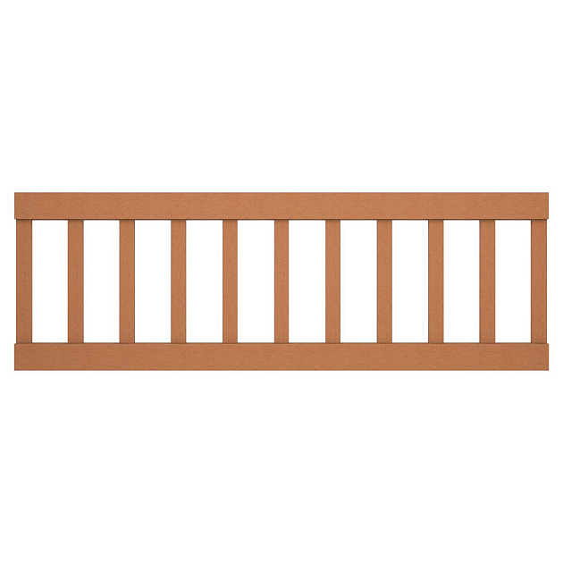 Hardhouten tuinhek Colorado geschaafd onbehandeld 60x180 cm