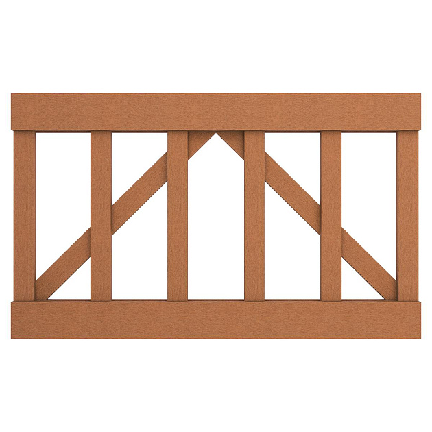 Hardhouten tuinpoort Colorado geschaafd onbehandeld 60x100 cm