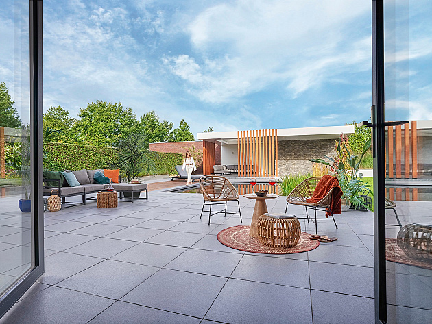 LuxaCoat 60x60x3 cm Pearl Grey