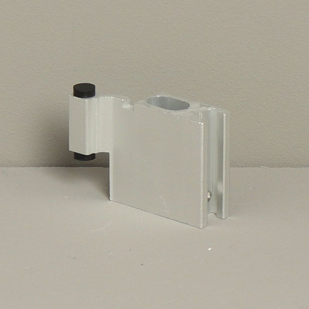 Meenemer universeel per glaselement t.b.v. glaswand