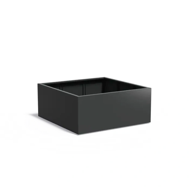 Plantenbak Carrez met bodem aluminium 140x140x60 cm