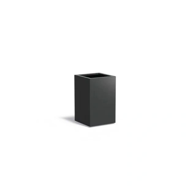 Plantenbak Carrez met bodem aluminium 50x50x80 cm