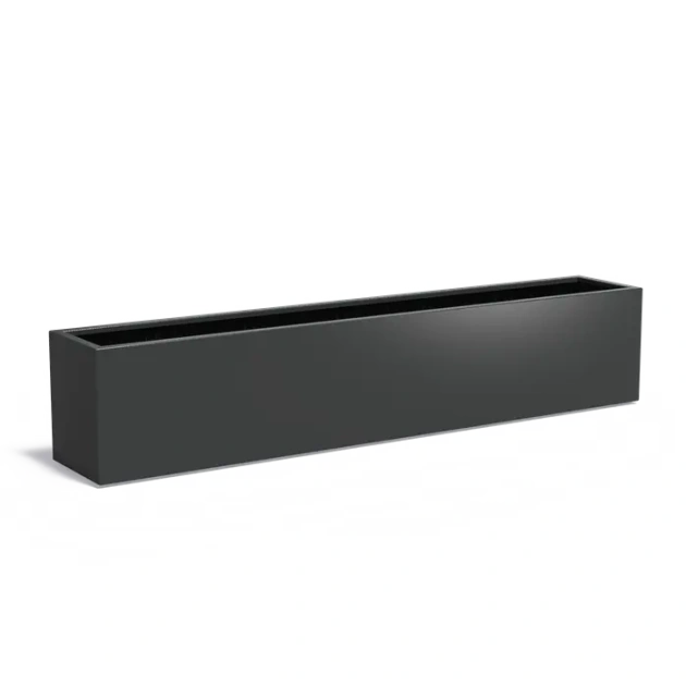 Plantenbak Carrez met bodem aluminium 300x50x60 cm