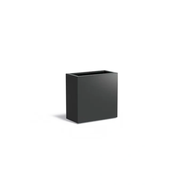 Plantenbak Carrez met bodem aluminium 80x40x80 cm