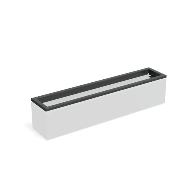 Carrez in-lite Ready aluminium opzetrand voor verlichtng 200x40x9,1 cm