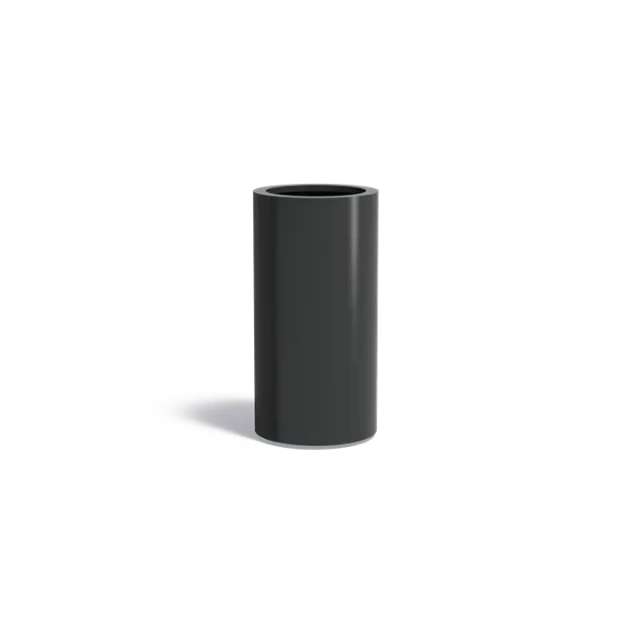 Plantenbak Circum met bodem aluminium Ø50x100 cm