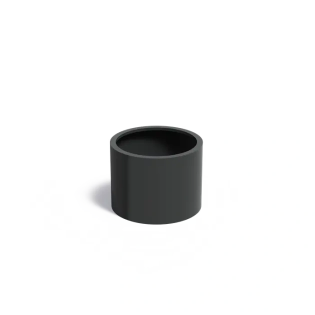 Plantenbak Circum zonder bodem aluminium Ø80x60 cm