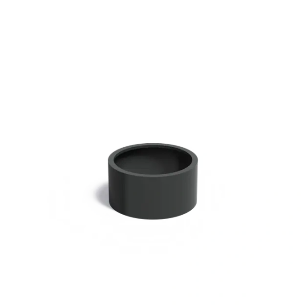 Plantenbak Circum zonder bodem aluminium Ø80x40 cm