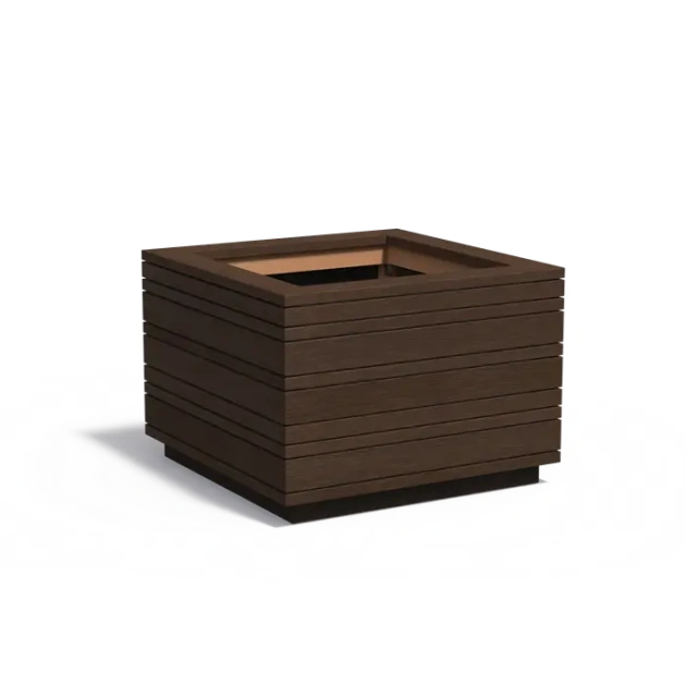 Plantenbak Bandu bamboe 120x120x85 cm