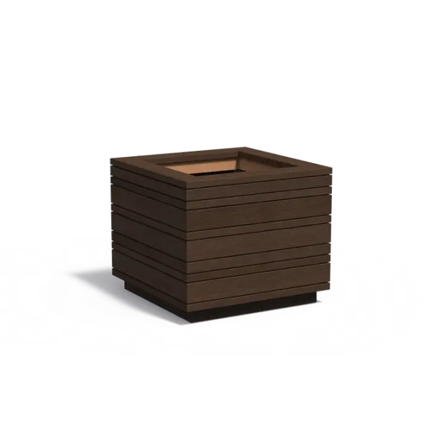 Plantenbak Bandu bamboe 100x100x85 cm