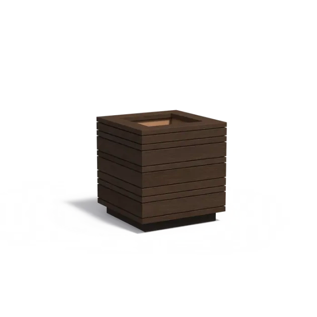 Plantenbak Bandu bamboe 80x80x85 cm