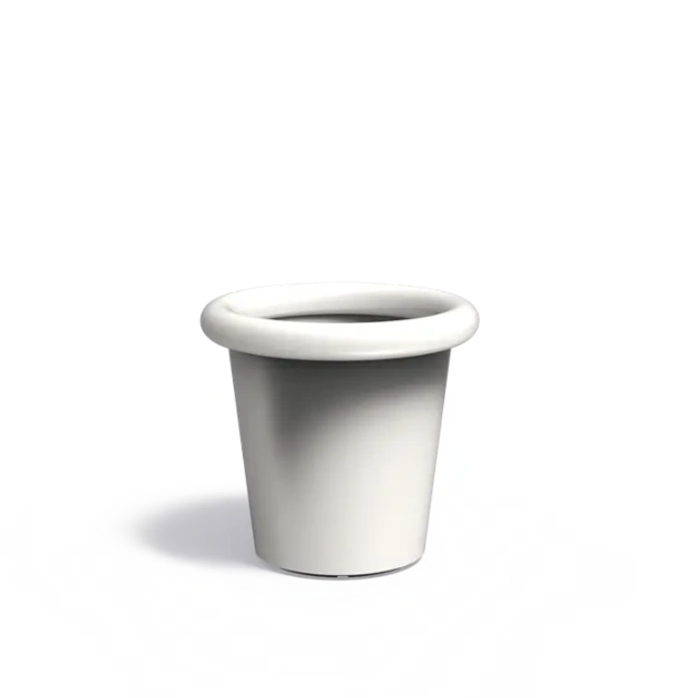 Plantenbak Tube gecoat staal Ø80x75 cm