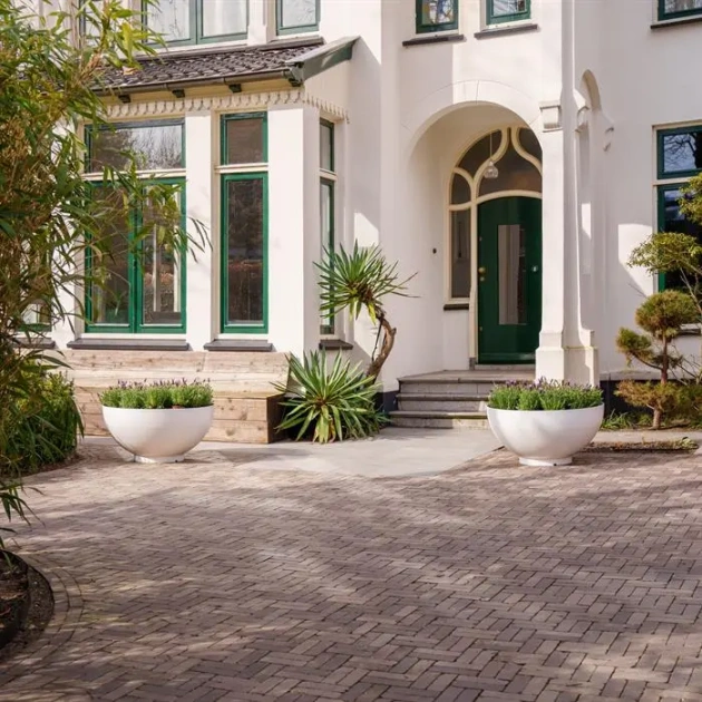 Plantenbak Bocca gecoat staal Ø120x61 cm