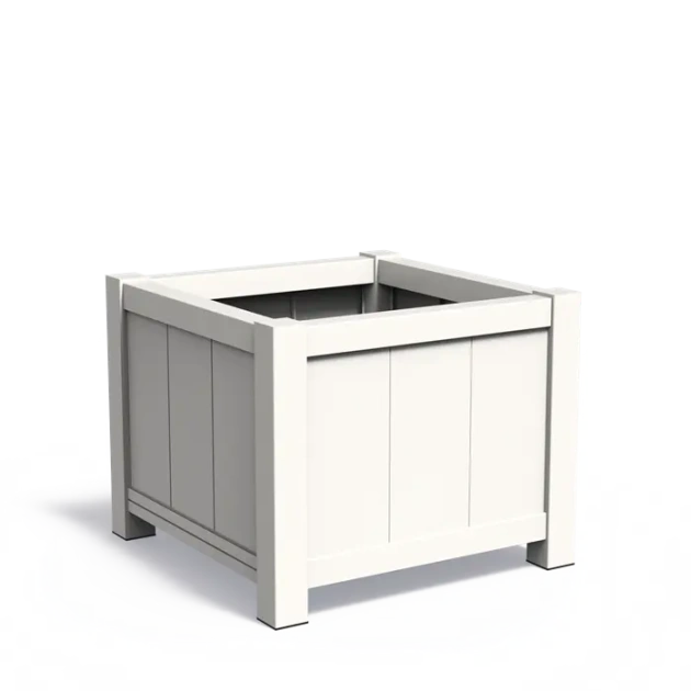 Plantenbak York aluminium 100x100x80 cm