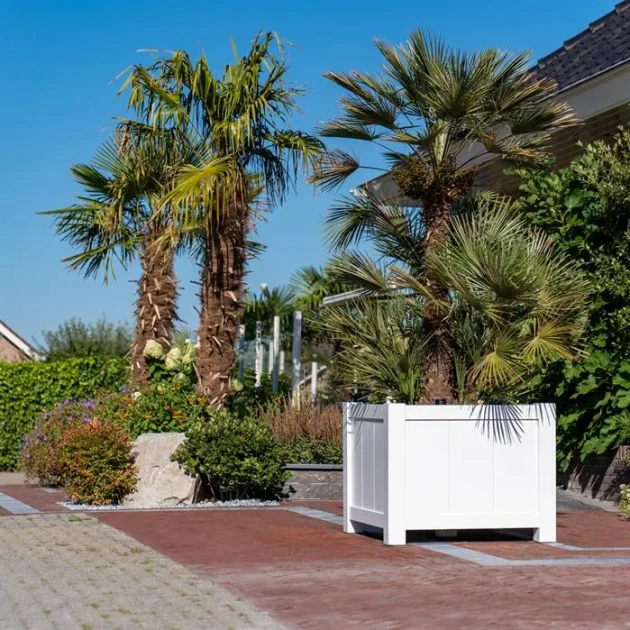 Plantenbak York aluminium 80x80x80 cm