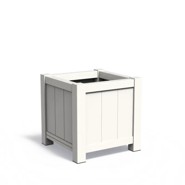 Plantenbak York aluminium 80x80x80 cm