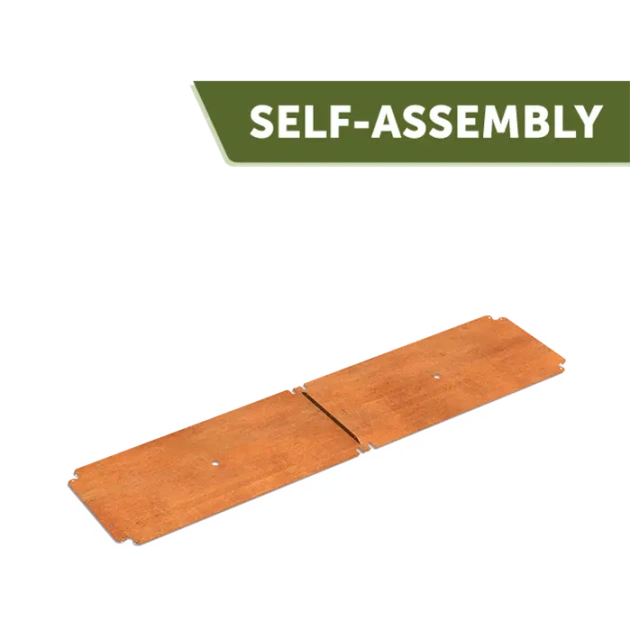 Bodemplaat Carrez Connect cortenstaal 200x50 cm