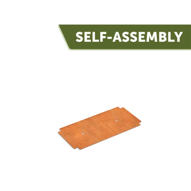 Bodemplaat Carrez Connect cortenstaal 100x50 cm