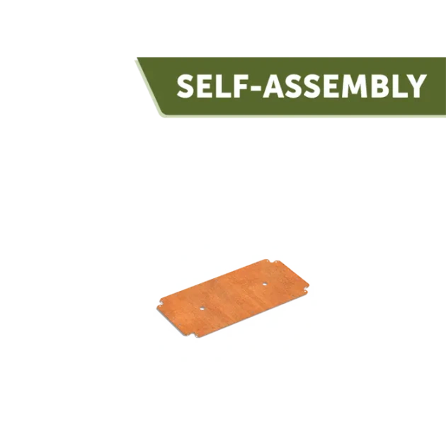 Bodemplaat Carrez Connect cortenstaal 80x40 cm