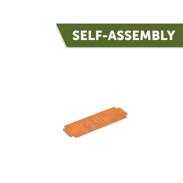 Bodemplaat Carrez Connect cortenstaal 90x30 cm