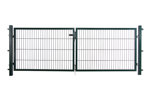 Metalen Tuinpoort Dubbel 300x200 cm Antraciet