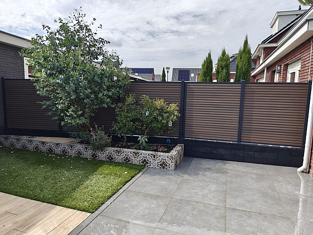 NeoFence Schuttingplank 2x16,6x183 cm Triple Rivièra