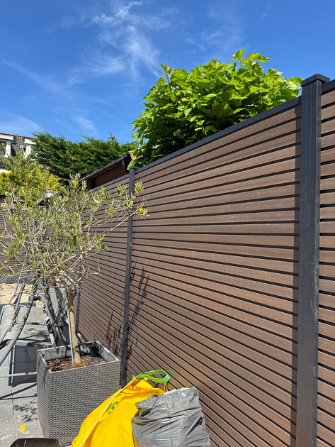 NeoFence Tuinscherm 180x180 cm Triple Rivièra