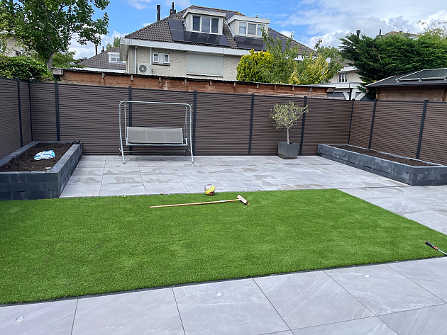 NeoFence Tuinscherm 180x180 cm Triple Rivièra