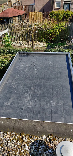 EPDM dakbedekking folie + toebehoren tbv 400x300cm modellen