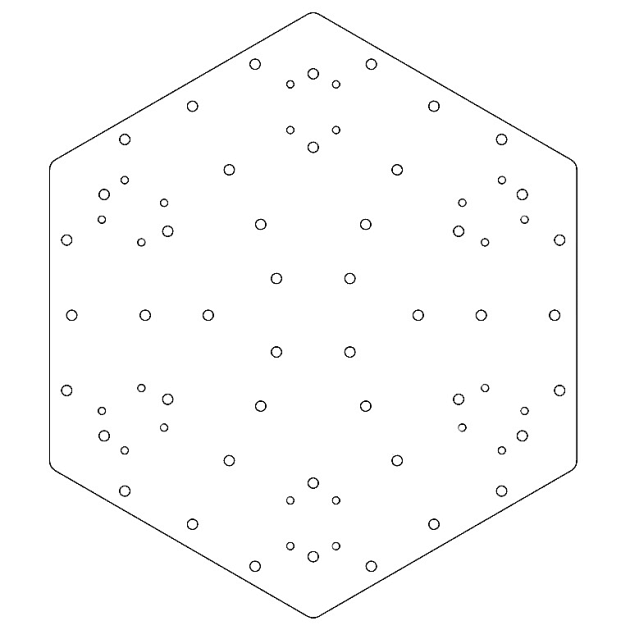 Verzinkt staal bodemplaat Denver 30