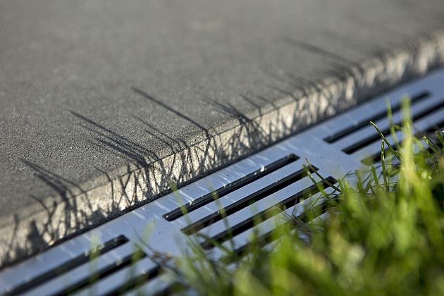 ACO Slimline Watergoot Aluminium