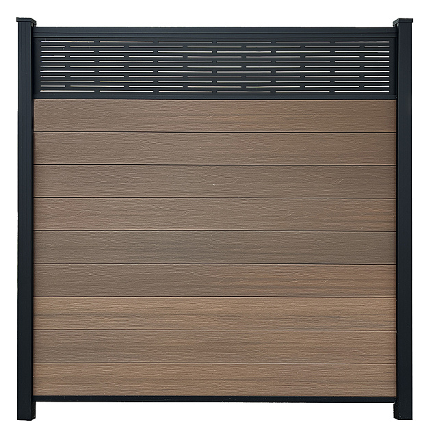 NeoFence met Trellis 180x180 cm Ipé