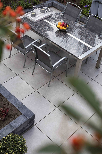 Restpartij Edam: ca. 25 m2 GeoCeramica® 60x60x4 cm Roccia Grey