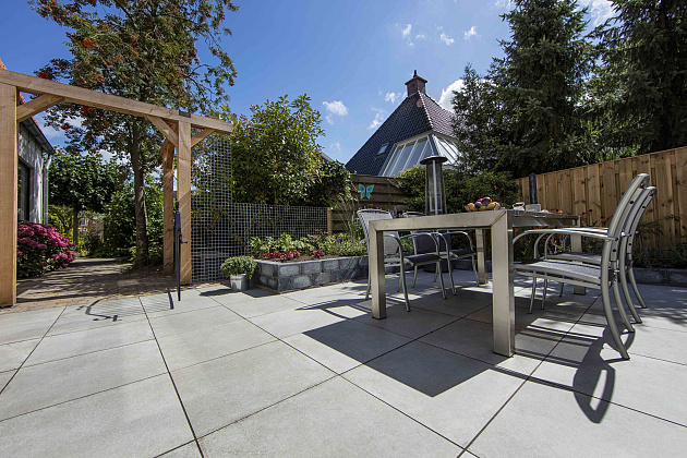 Restpartij Edam: ca. 25 m2 GeoCeramica® 60x60x4 cm Roccia Grey