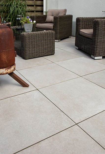 Restpartij Edam: ca. 25 m2 GeoCeramica® 60x60x4 cm Roccia Grey
