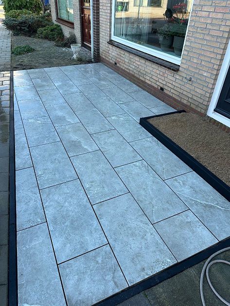 CeraLuxe 40x80x3 cm Ultra Ermetica Grigio
