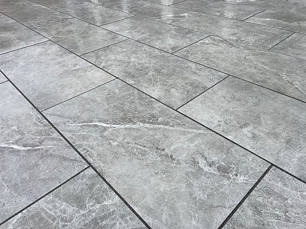 CeraLuxe 40x80x3 cm Ultra Ermetica Grigio