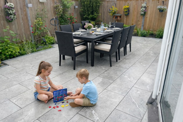 63827 ceraluxe 40x80x3 cm ultra ermetica grigio 541463