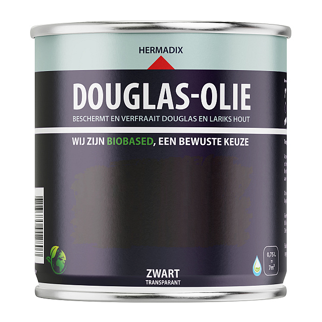 Douglas Olie 750 ml Zwart