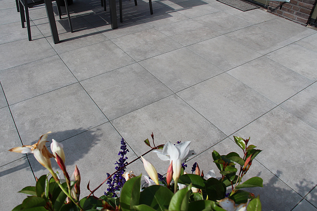 Restpartij Edam: ca. 16,2 m2 Cera3Line Lux&Dutch Downtown 60x60x3 cm Taupe