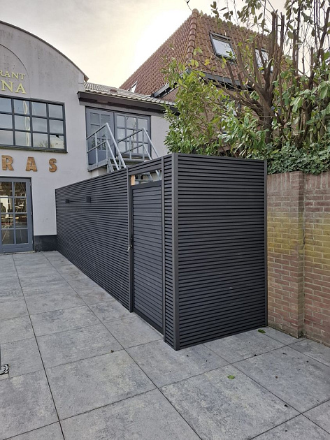 NeoFacade Wandbekleding en Gevelbekleding Rhombus Profiel 2,6x21,7x230 cm Smoke