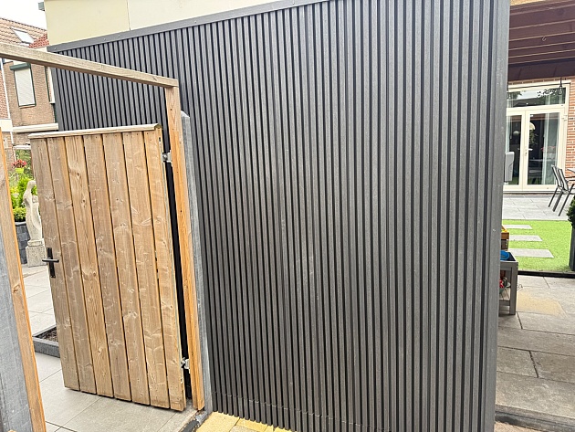 NeoFacade Wandbekleding en Gevelbekleding Rhombus Profiel 2,6x21,7x250 cm Smoke