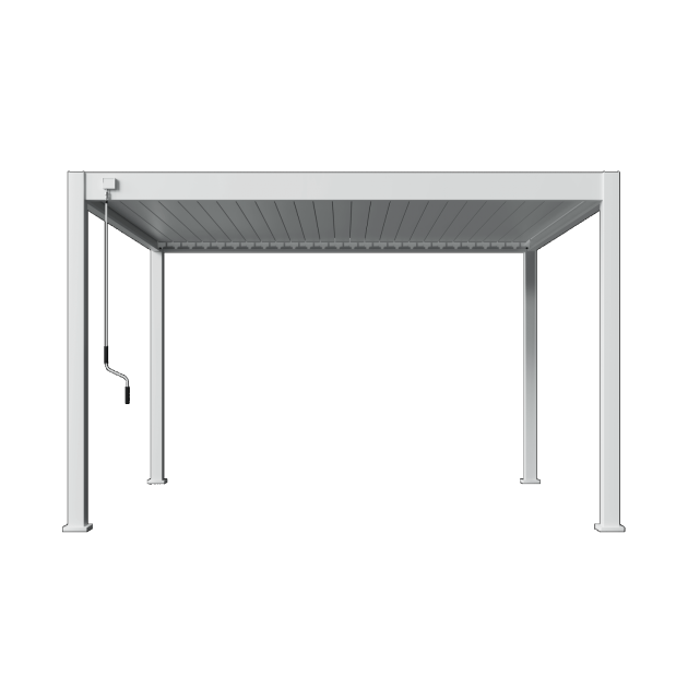 Orion Deluxe overkapping 360x400 cm wit