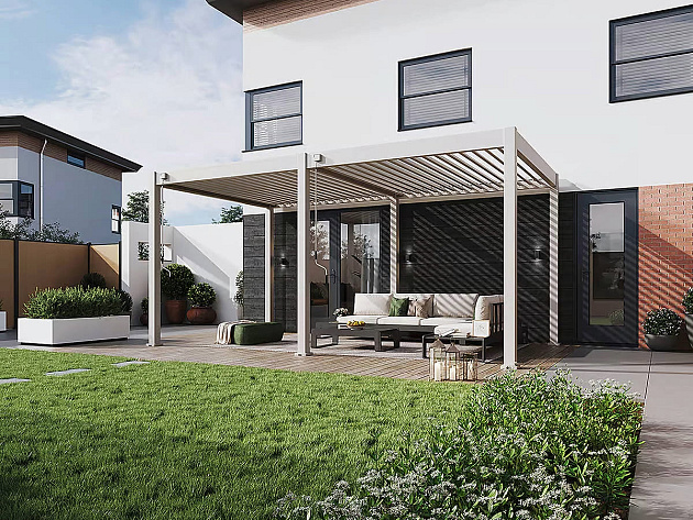 Orion Premium overkapping 400x600 cm Wit