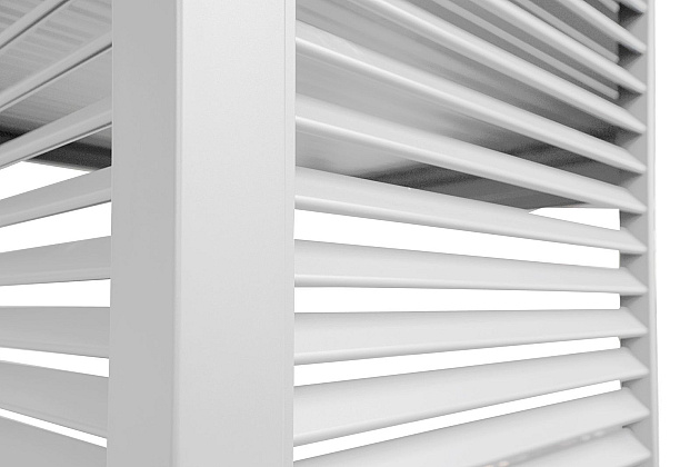 Shuttershade Louvre Shutter Paneel - 93cm White RAL 9016