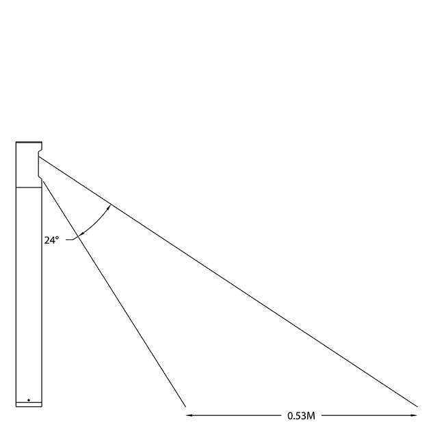 Outdoorpro+ Staande Lamp Barros 1-Wegs Groot