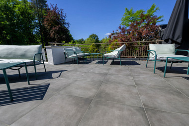 Triagres 90x90x3 cm Craft Cognac