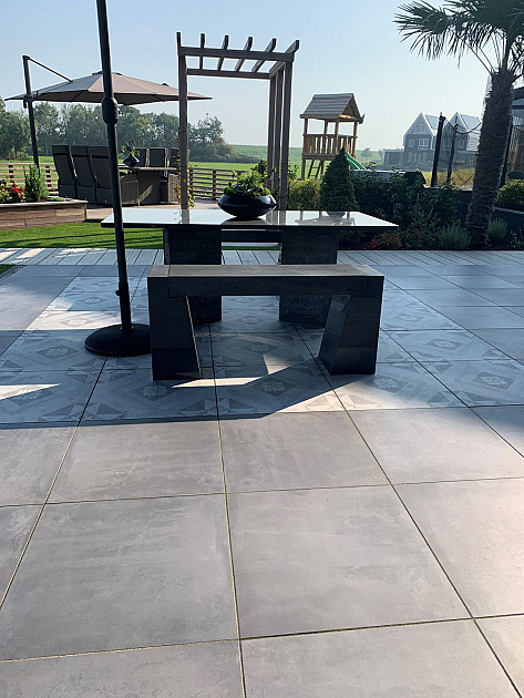 6440 geoceramica 60x60x4 cm concreet black 92727